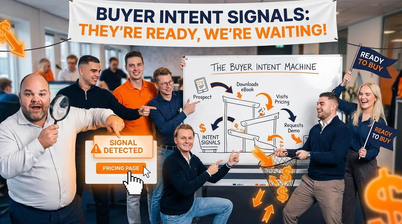 Visual representation of Buyer Intent Signals