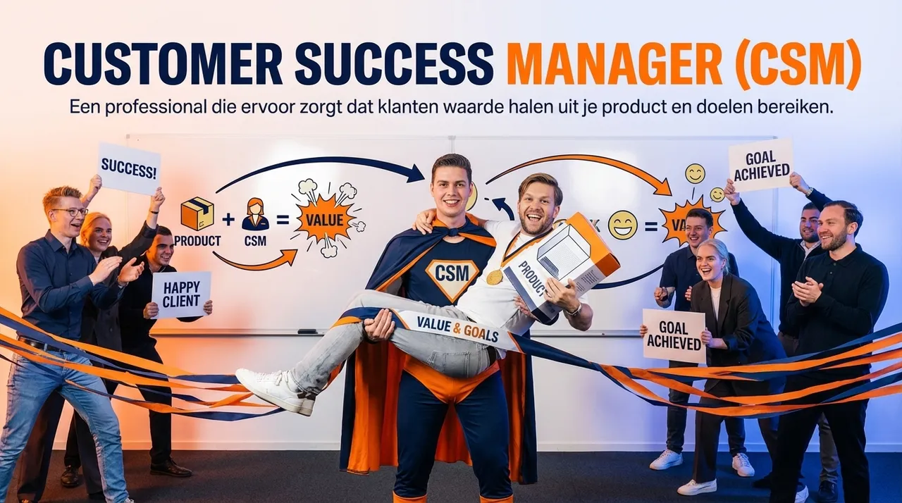 Visual representation of Customer Success Manager (CSM)