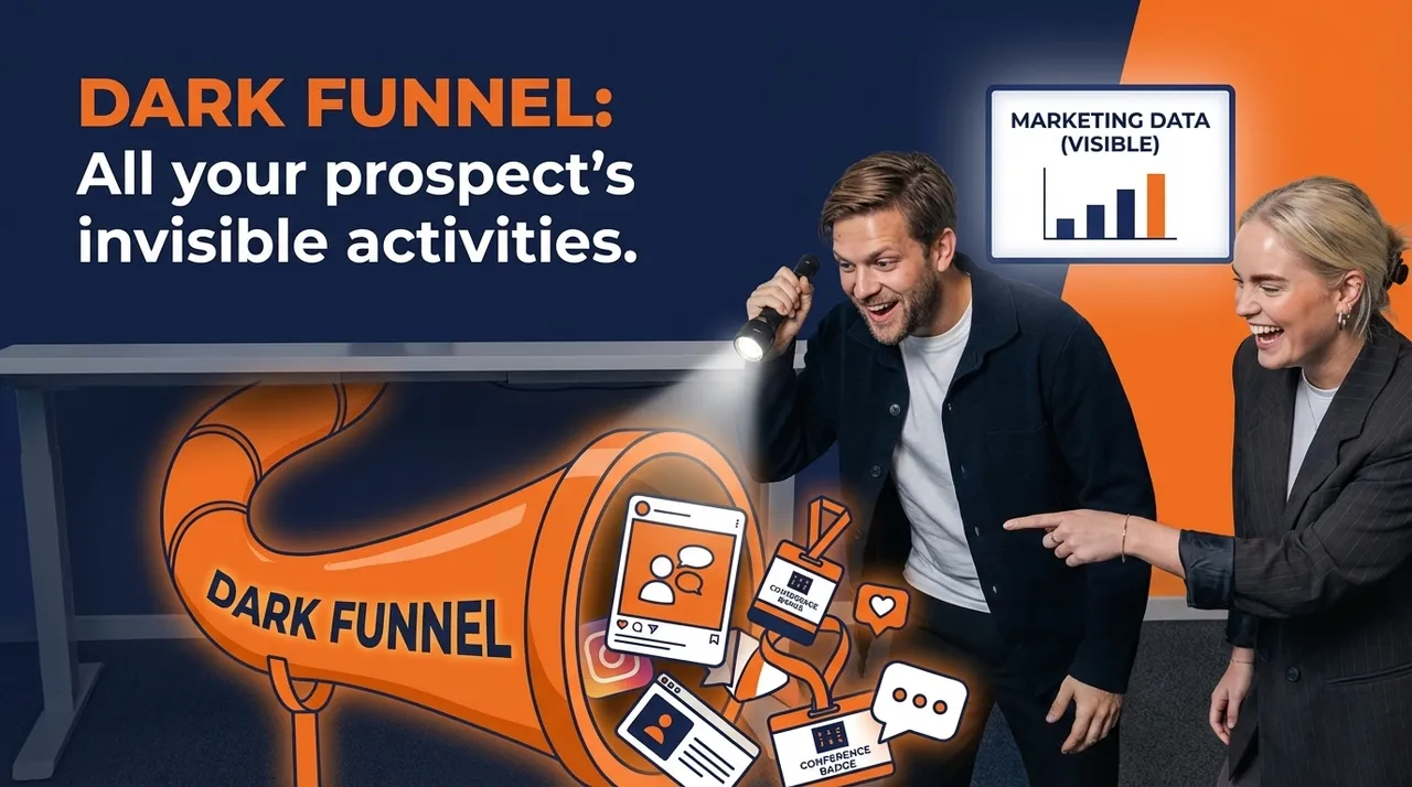 Visual representation of Dark Funnel