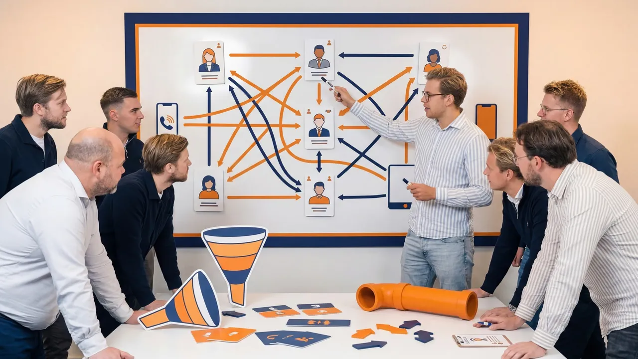 Visuele weergave van Decision Making Unit (DMU)