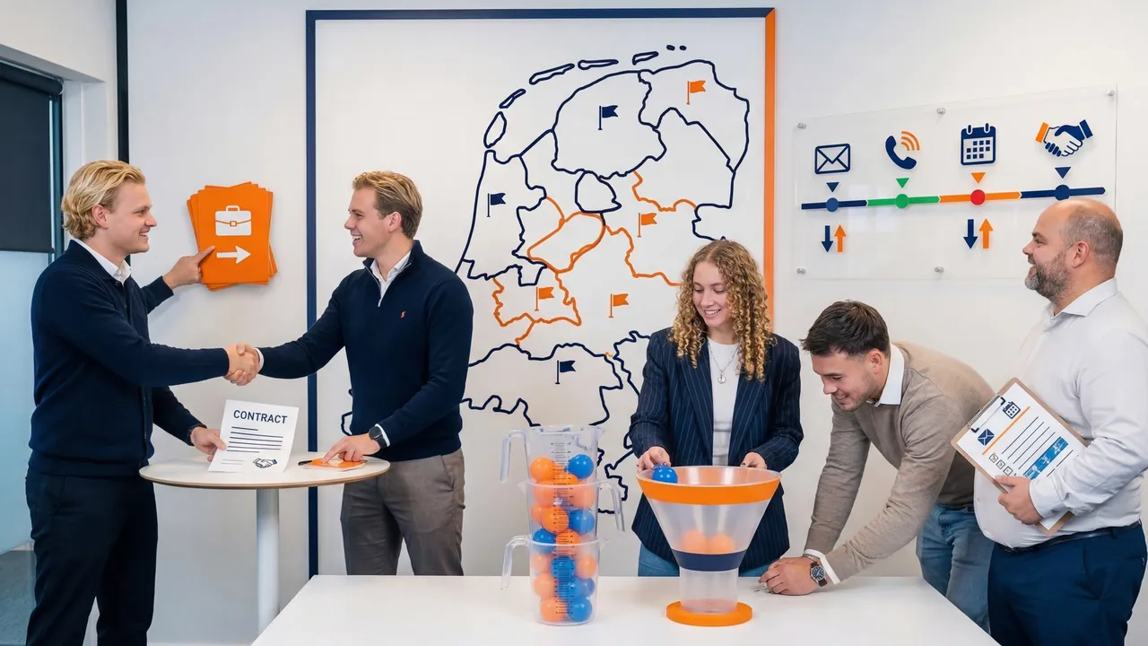 Visuele weergave van Handelsagent