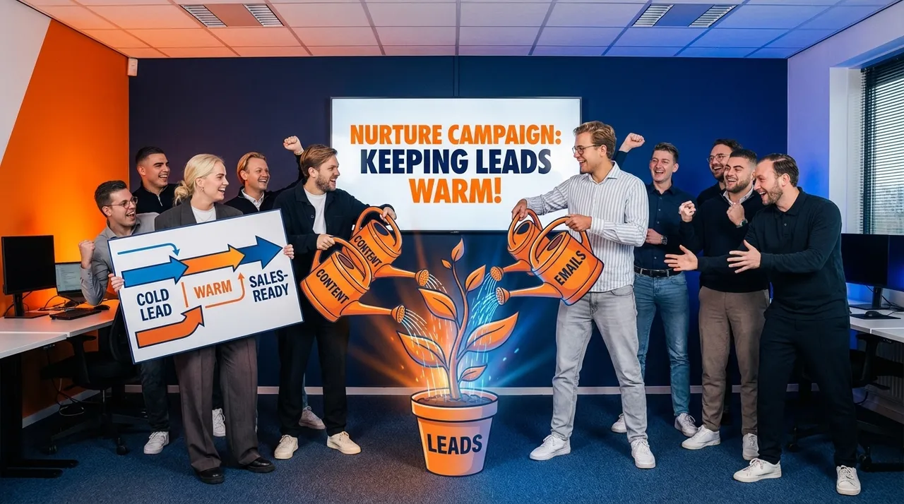 Visual representation of Nurture Campaign
