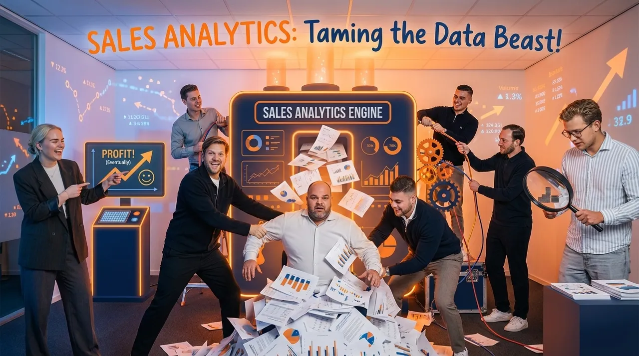 Visual representation of Sales Analytics