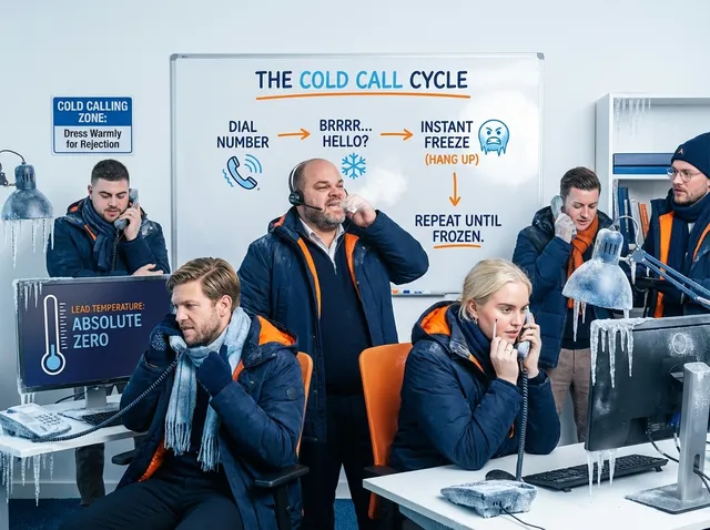 Illustration for Cold Calling