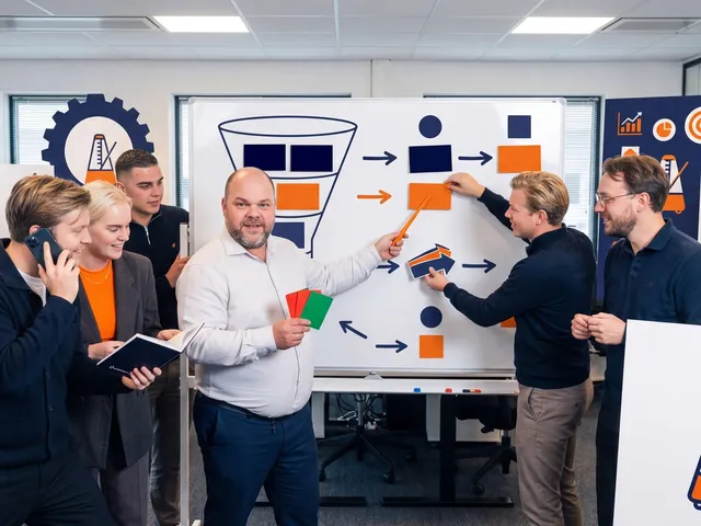 Illustratie voor Sales management