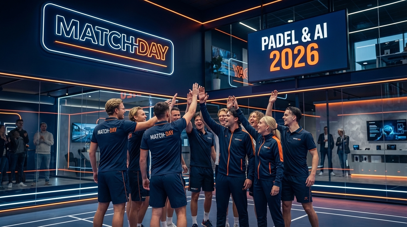 Padel & AI Event Background
